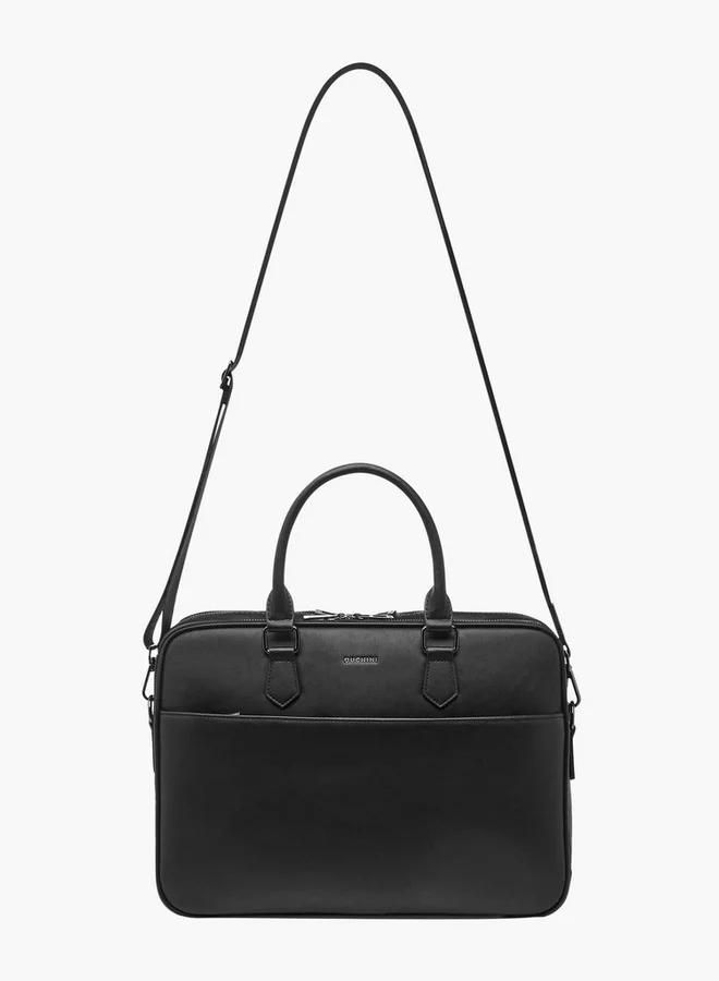 DUCHINI BLACK Men Detachable Strap Portfolio Bag for Men | Best Price UAE
